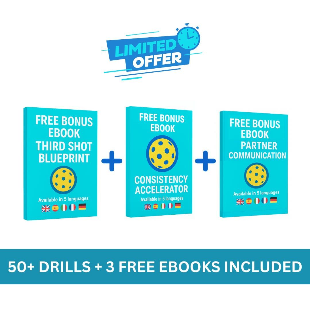 Pickleball Made Easy Collection +50 drills – pickleball exercises and training guide for all levels