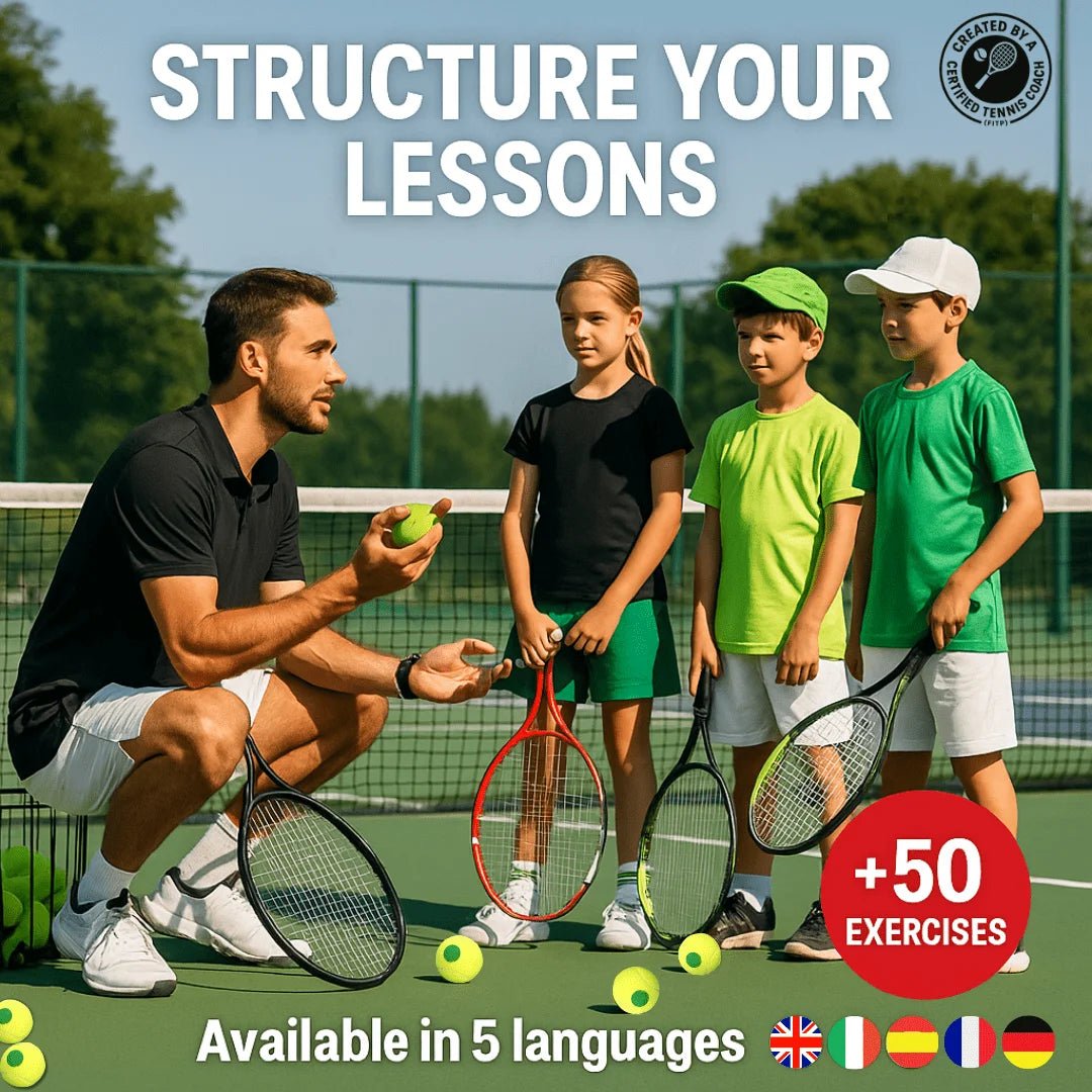Junior Tennis Drills Made Easy + Exercise Book – Green Ball Stage - Tennis Mindset