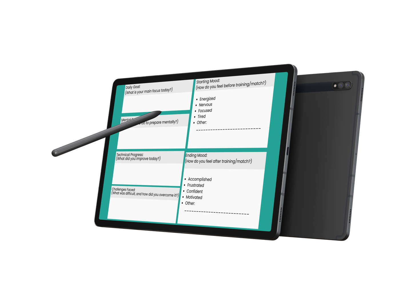 The Definitive Digital Tennis Mindset Planner – The Secret to Winning More Matches