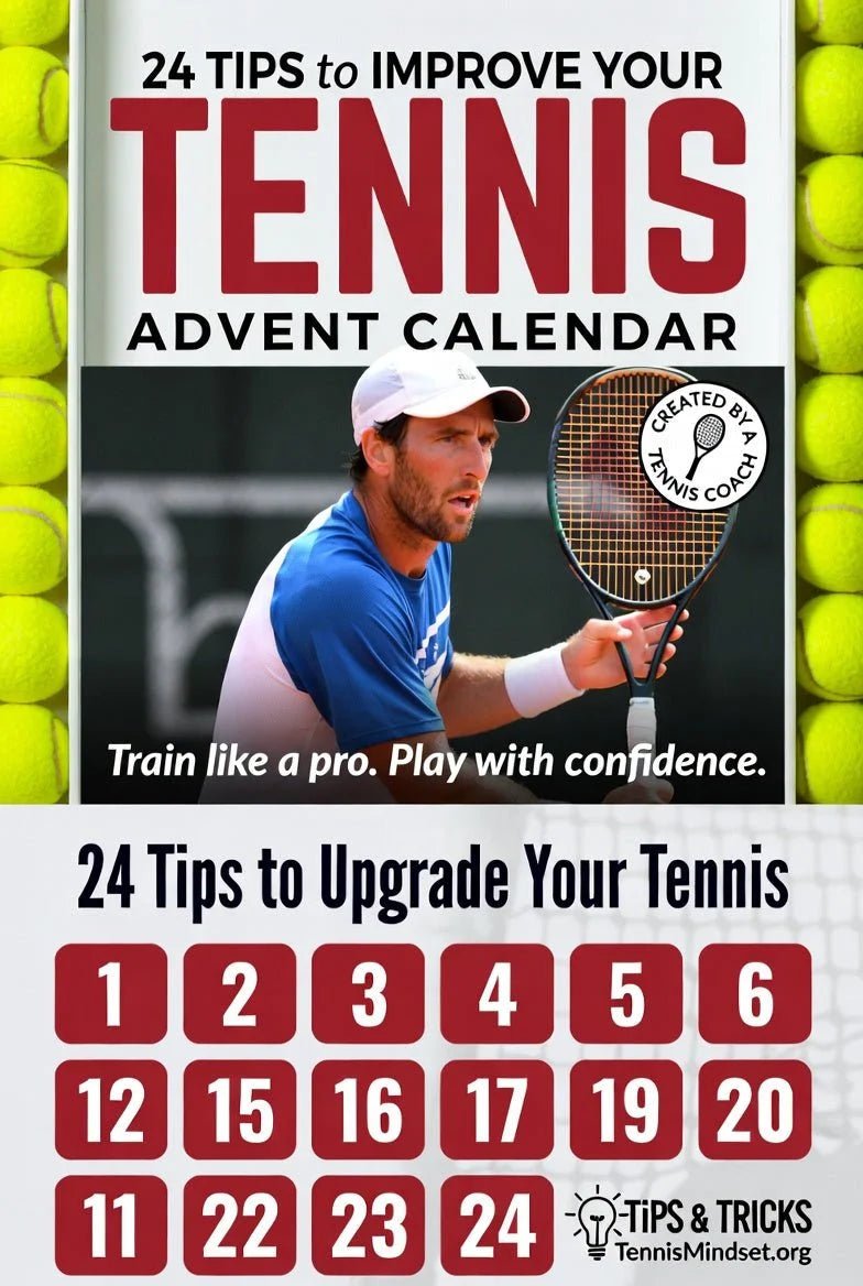 24 Tennis Tips: Free Digital Advent Calendar – Tennis Book for Players & Coaches - Tennis Mindset